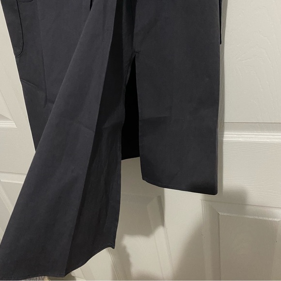 Vintage Y2K Irene Van Ryb Gray Wrap Buckle Dress Women's 36 US 6 - Picture 3 of 8